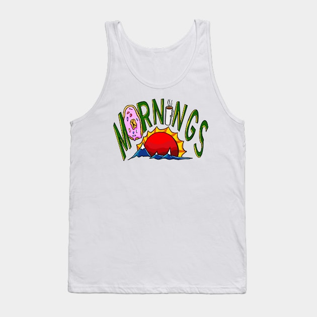 Morning Person Tank Top by Salty Pretzel